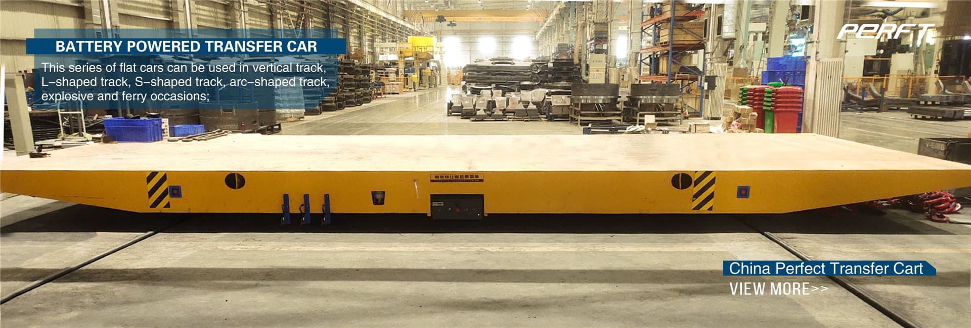 electric transfer trolley for plant
