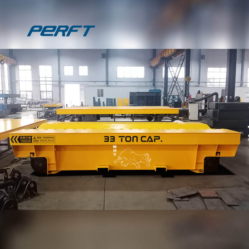 electric powered trackless transfer cart