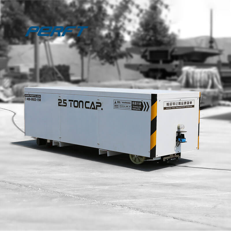 battery powered trackless transfer carts